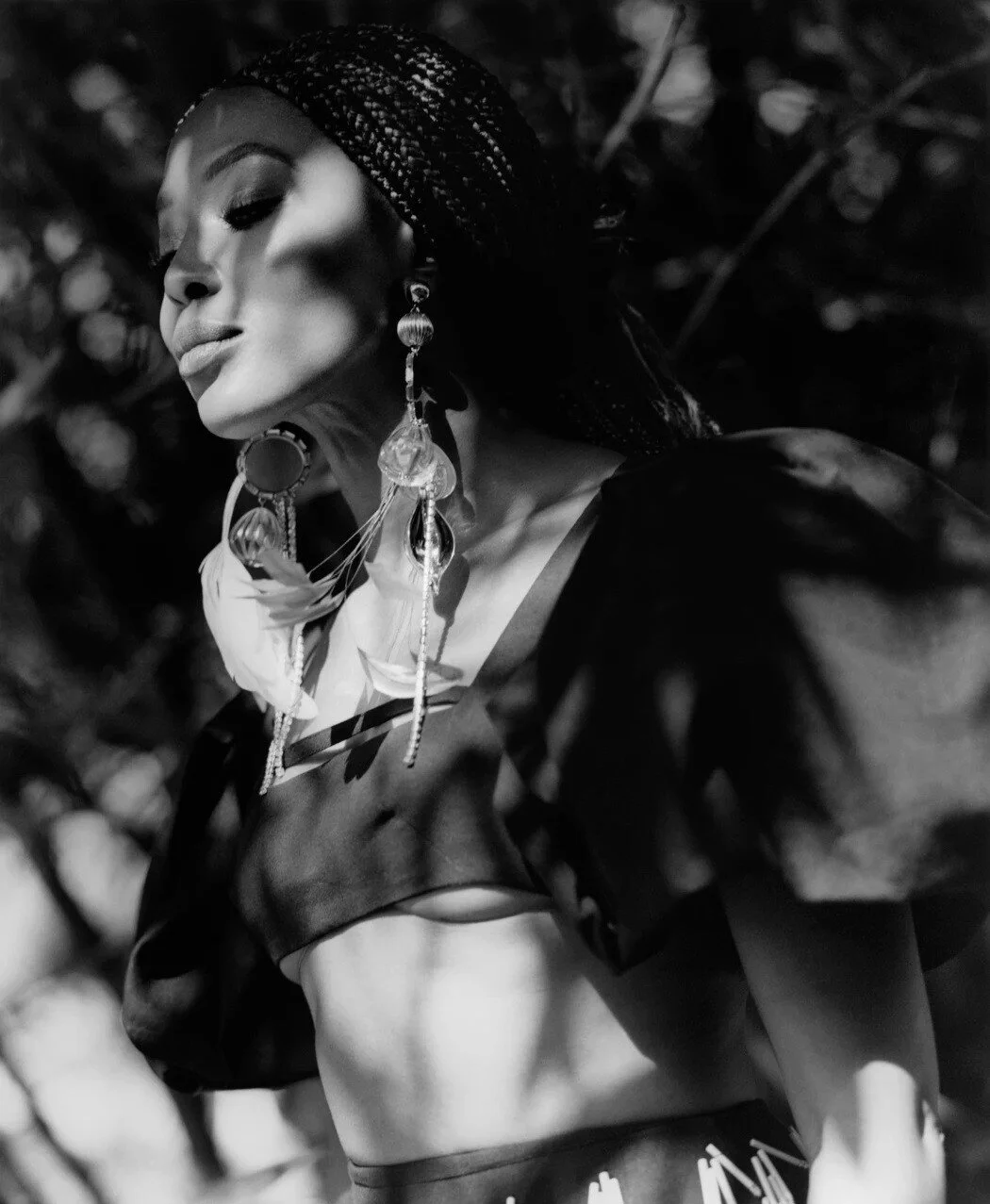 Naomi Campbell in Kenya | Luis Alberto Rodriguez i-D Magazine